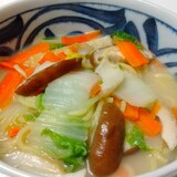 白菜入りチャンポン麺